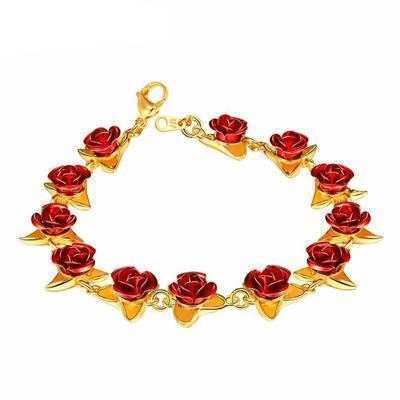 A DOZEN ROSE BRACELET